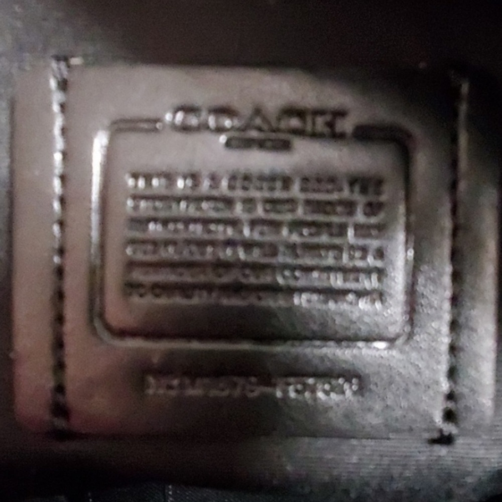 NWT 🖤 AUTHENTIC COACH PURSE 🖤 - Picture 4 of 5